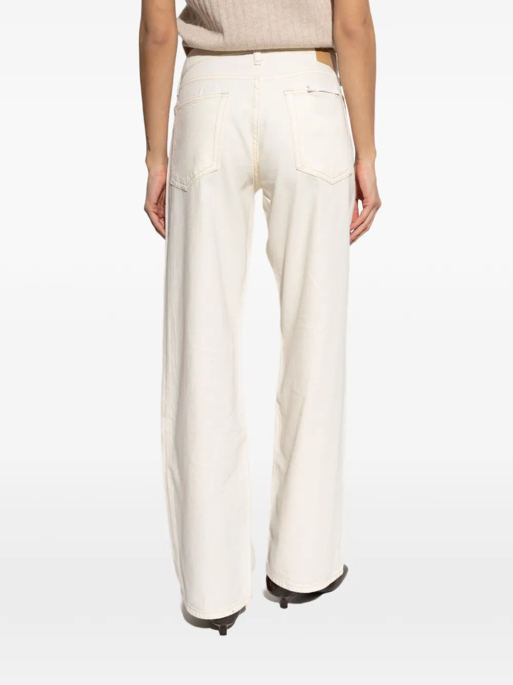 rag & bone Straight jeans Beige