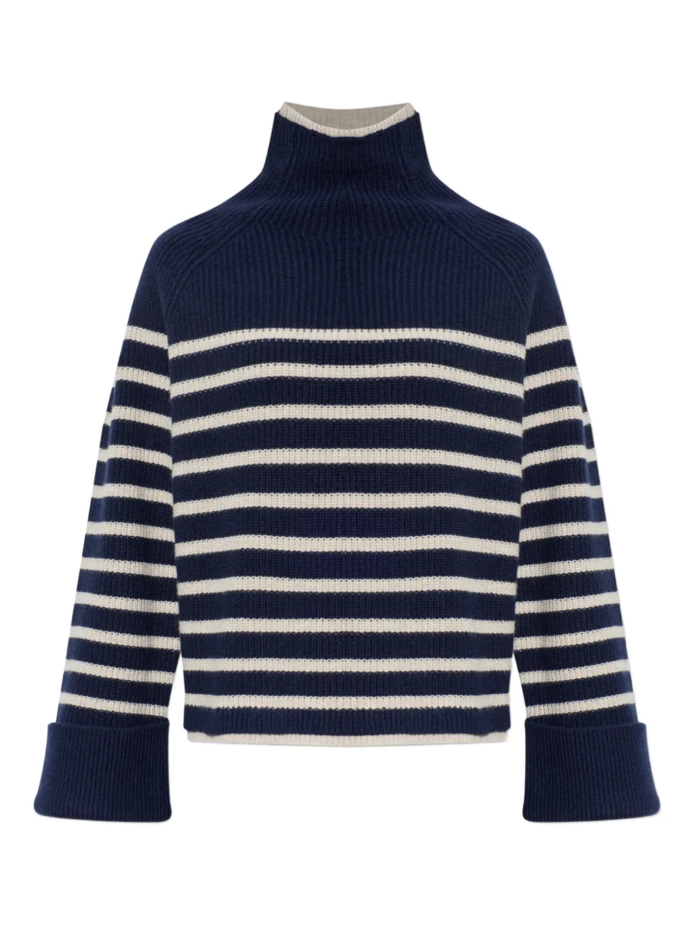 rag & bone striped roll-neck sweater | azul | Image 1
