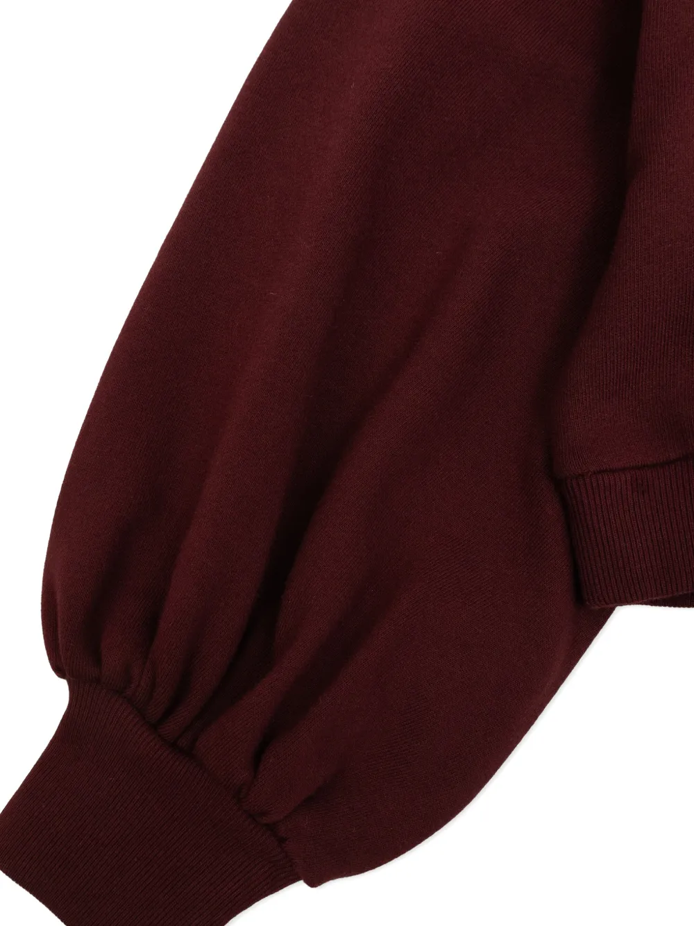 Fendi Kids Hoodie met ballonmouwen Rood