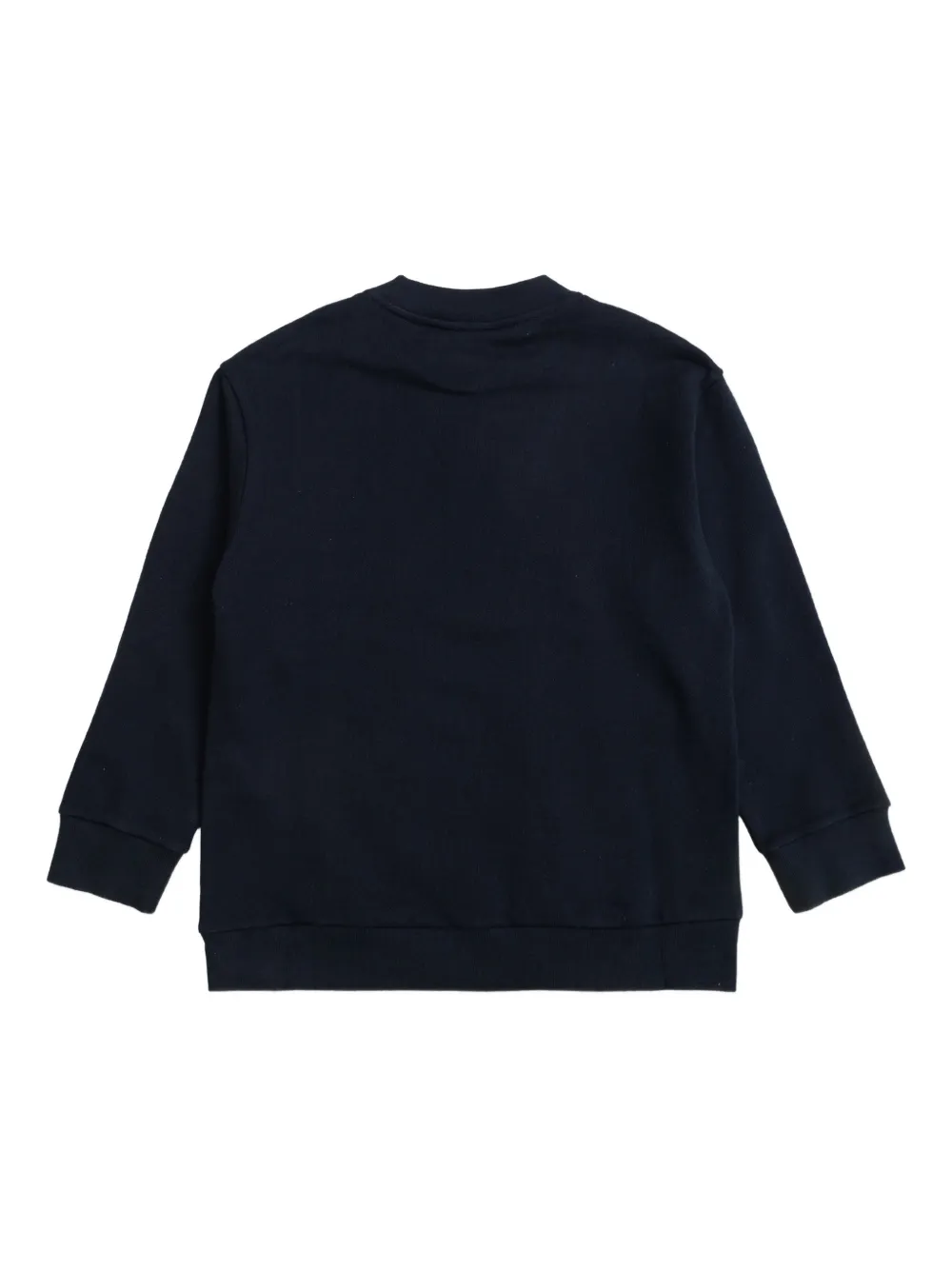 Fendi Kids Sweater met ronde hals Blauw