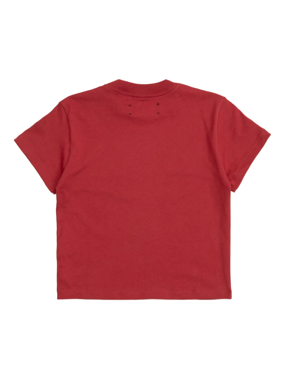  Amiri Kids Rhinestone Graphic T-shirt - Red 