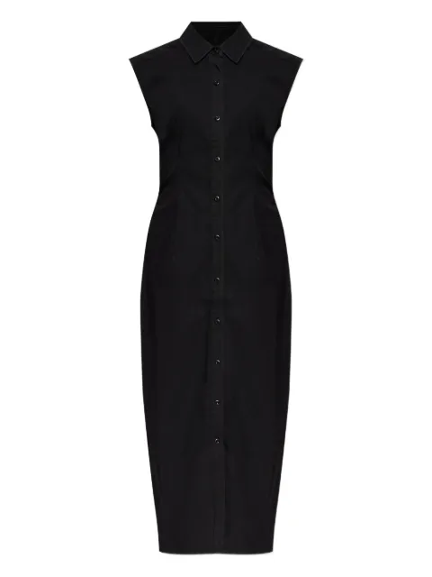 rag & bone buttoned shirt-style midi dress