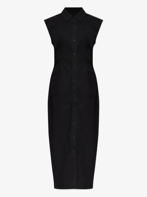 rag & bone buttoned shirt-style midi dress