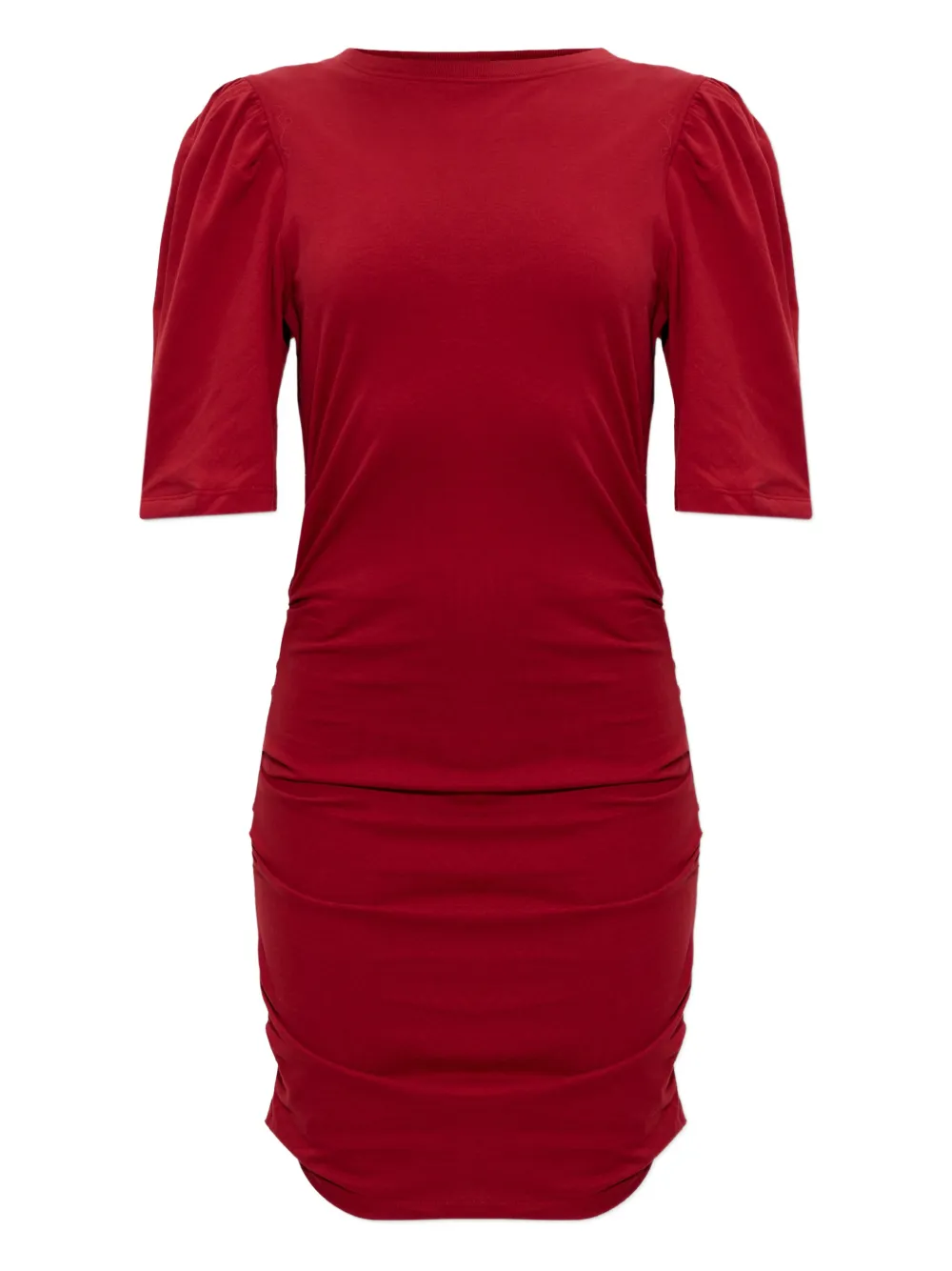 ISABEL MARANT Mylda ruched dress - Red