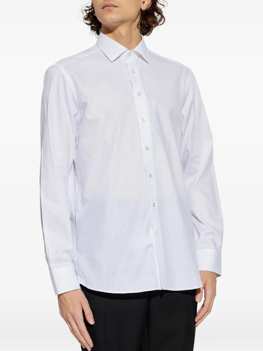 ETRO Katoenen overhemd Wit