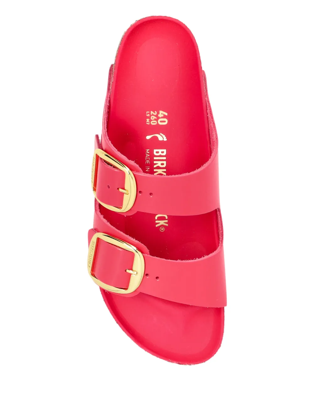 Birkenstock Arizona sandalen met gesp Roze