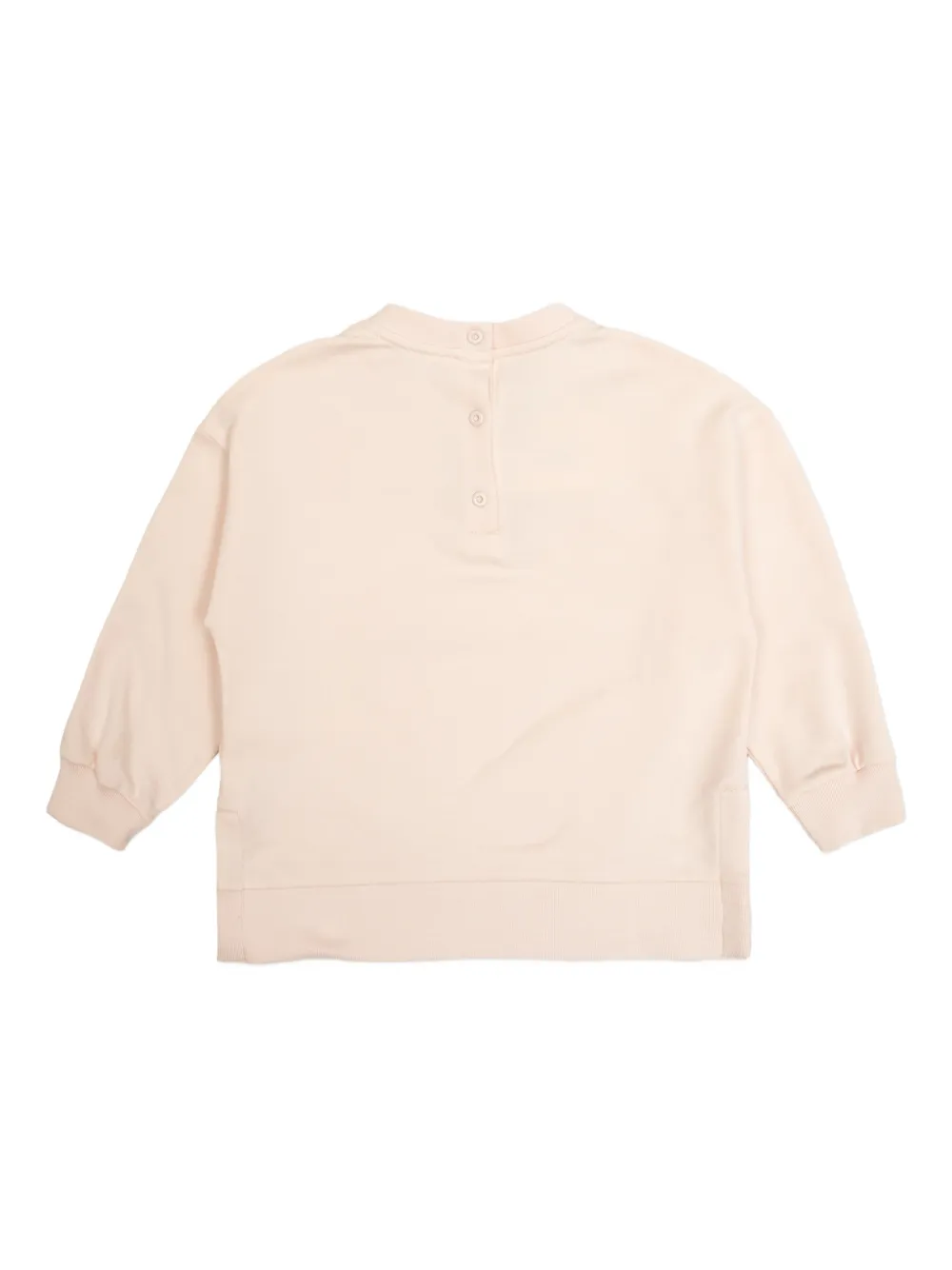 Fendi Kids Sweater met geborduurd logo Roze