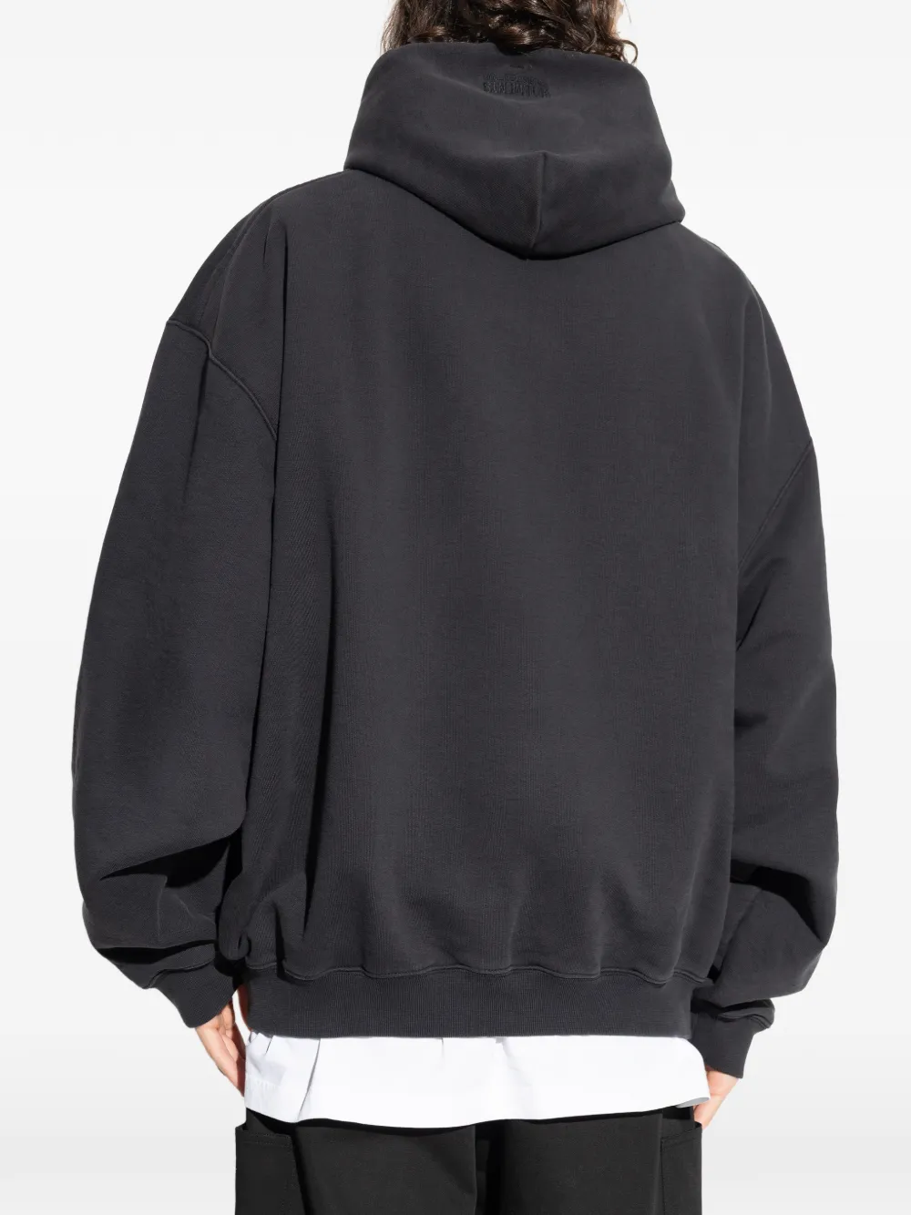 VETEMENTS Hoodie met print Zwart