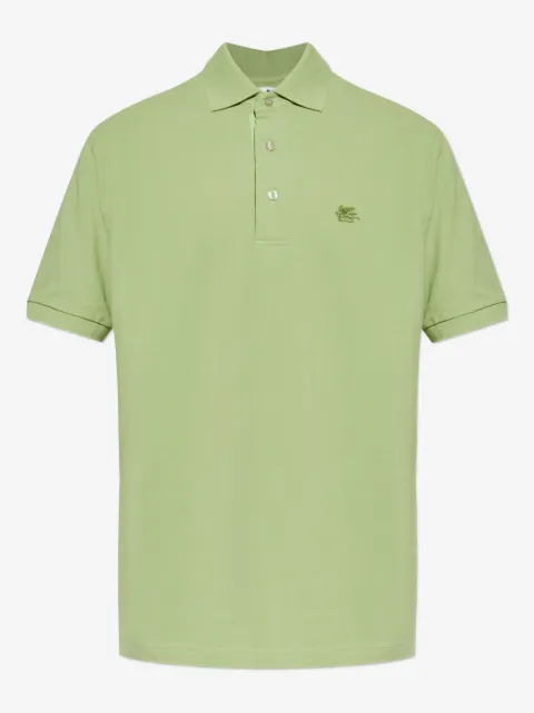 ETRO logo-embroidered polo shirt