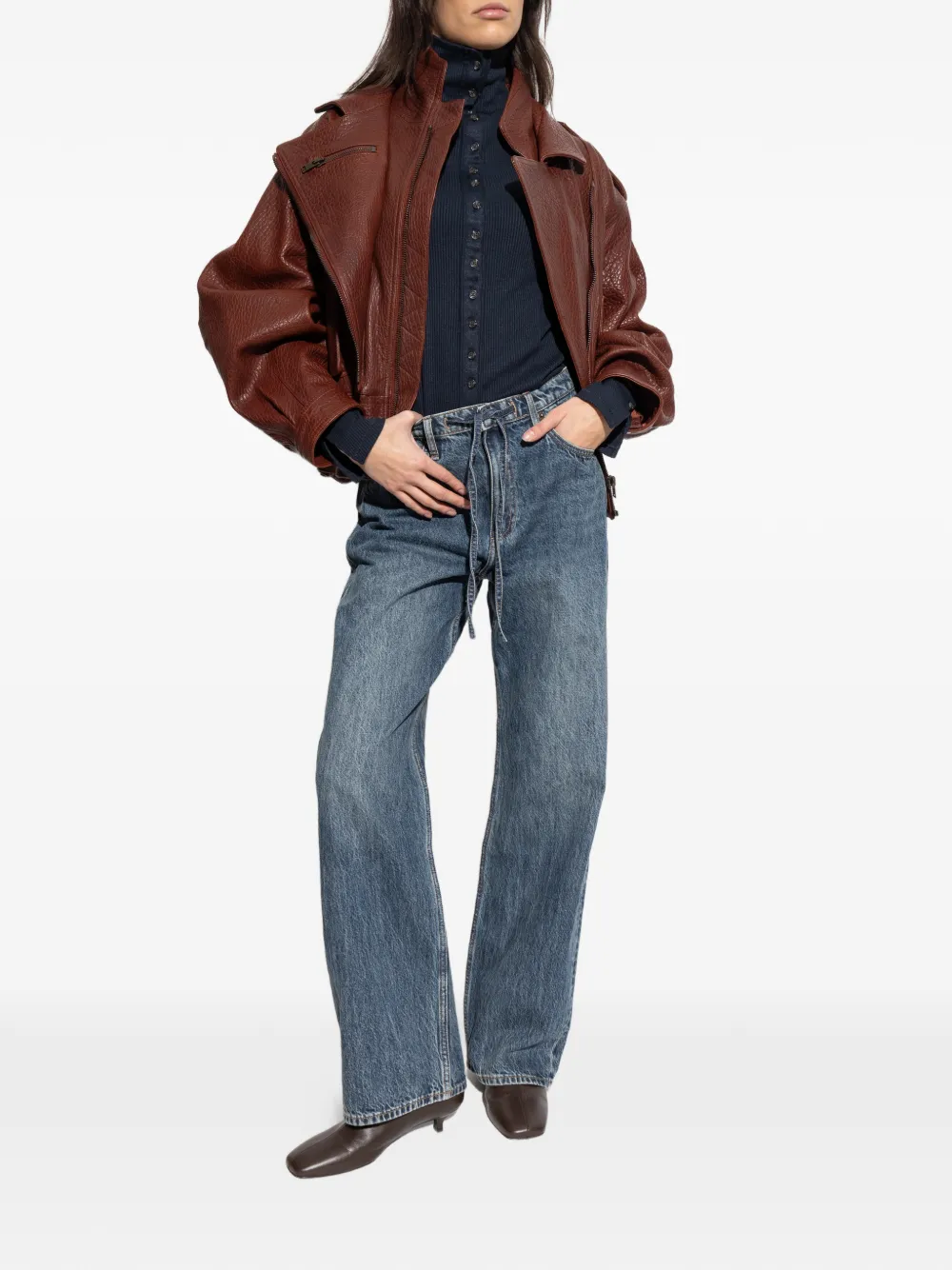 rag & bone button ribbed knitwear | Knitted Tops | Image 2