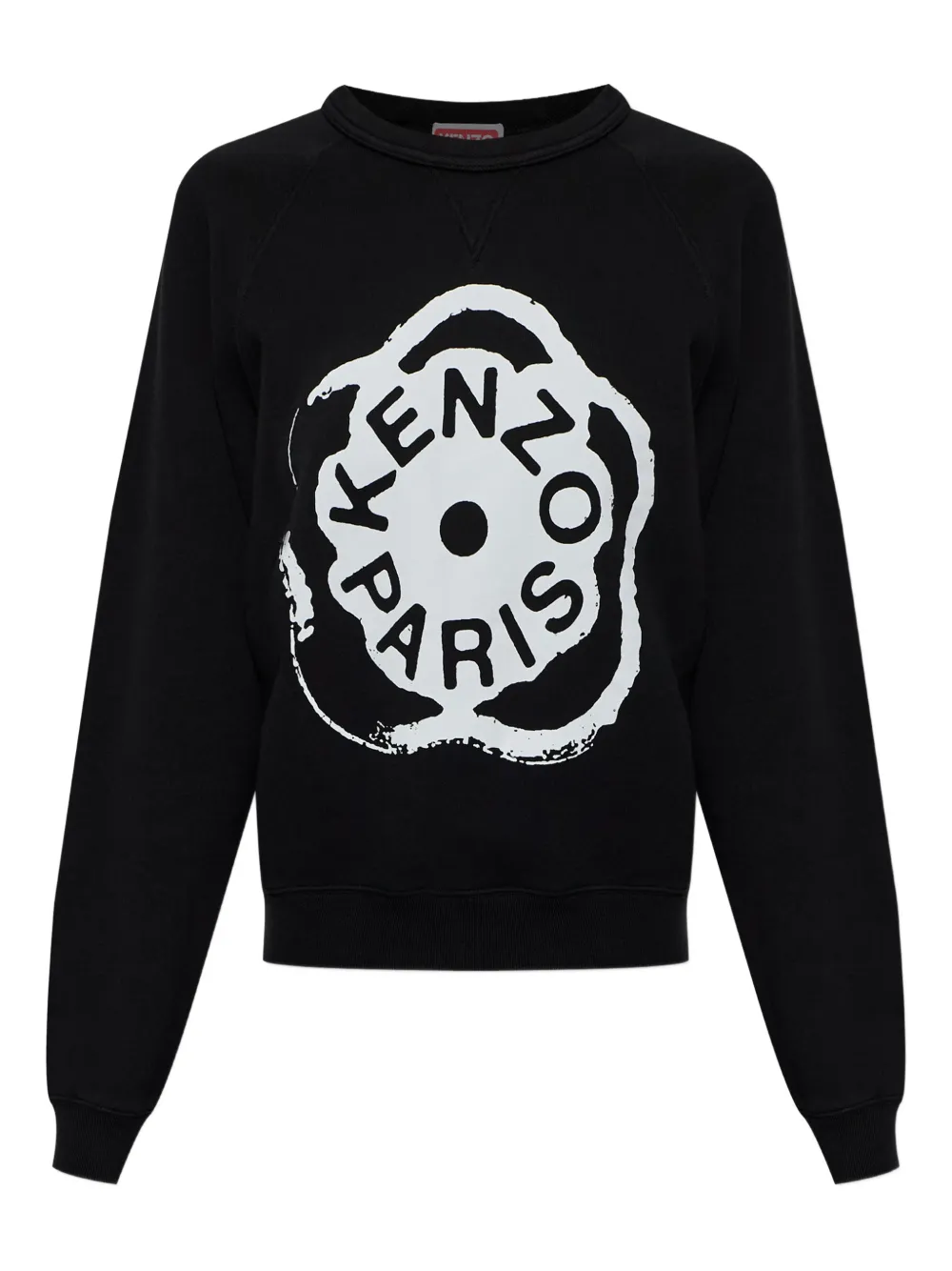 Kenzo logo print sweater - Nero
