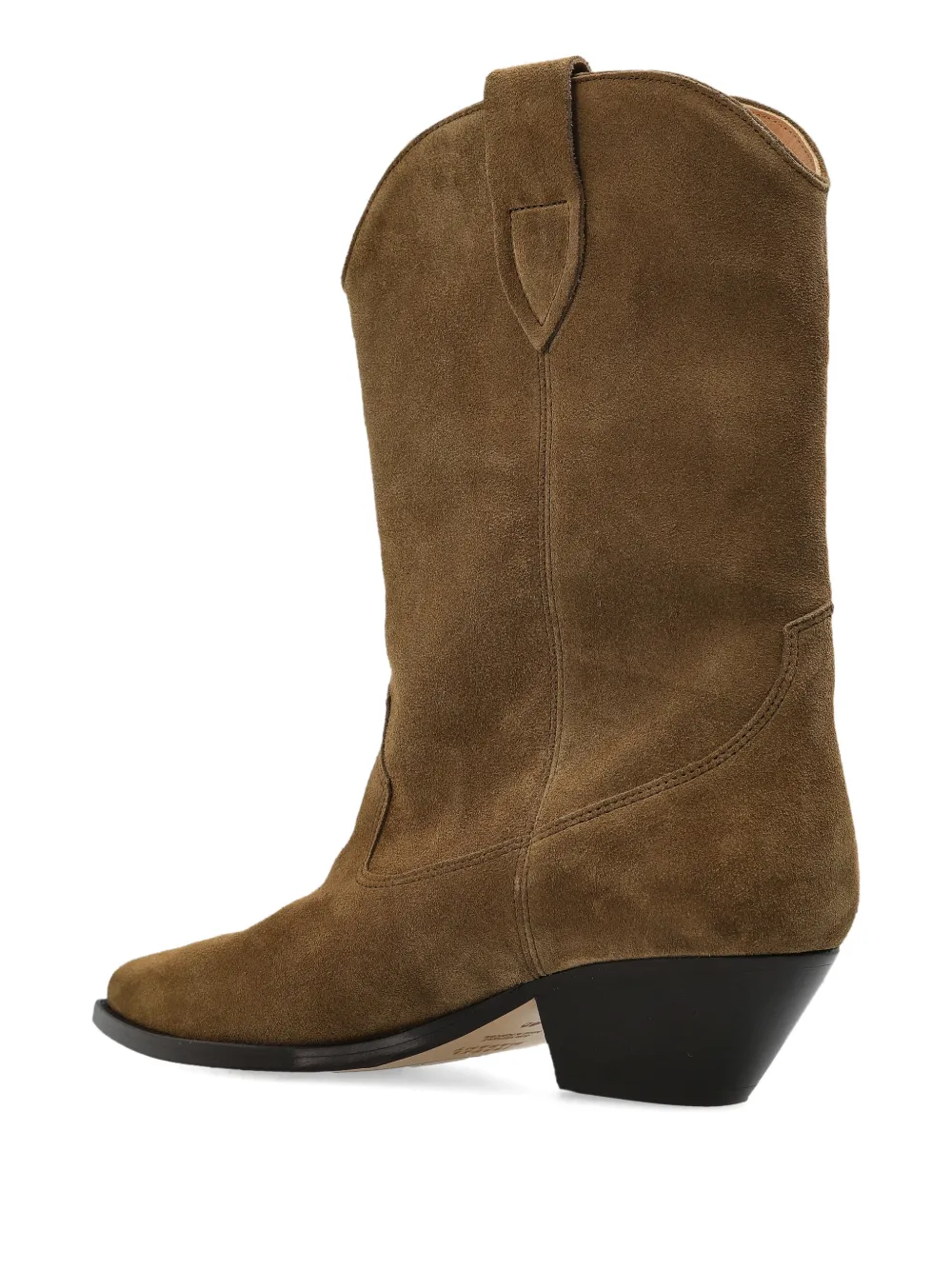 ISABEL MARANT Duerto pointed toe western boots Groen