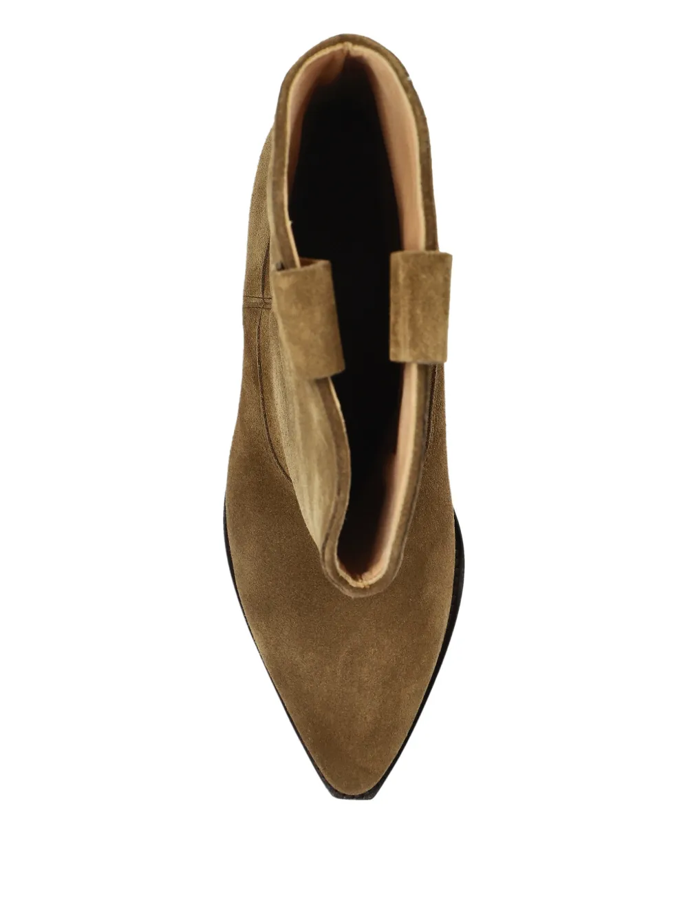 ISABEL MARANT Duerto pointed toe western boots Groen