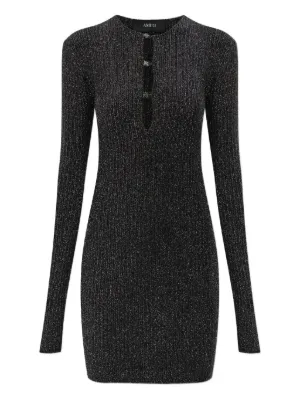 tight black long sleeve mini dress LONG SLEEVE TURTLENECK MINI DRESS