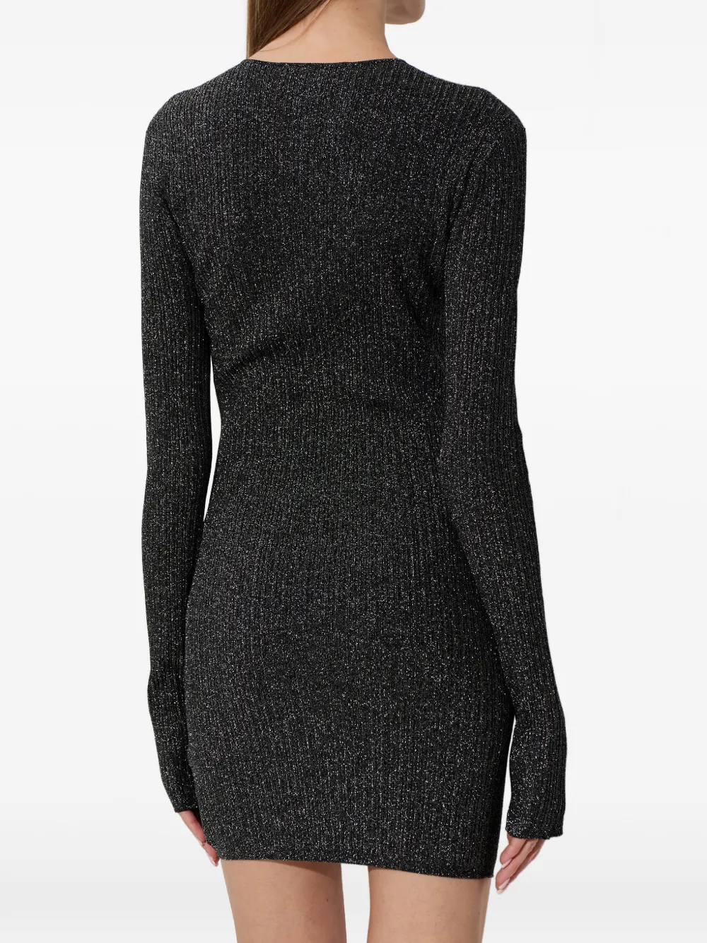 AMIRI MA hardware mini-jurk Zwart