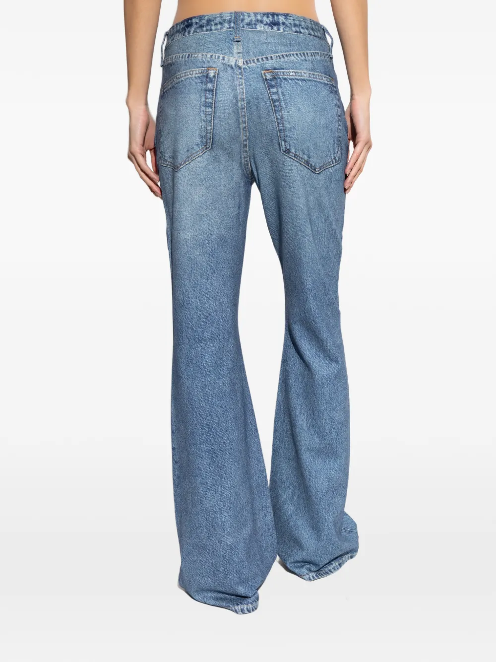 rag & bone Miramar flared jeans Blauw