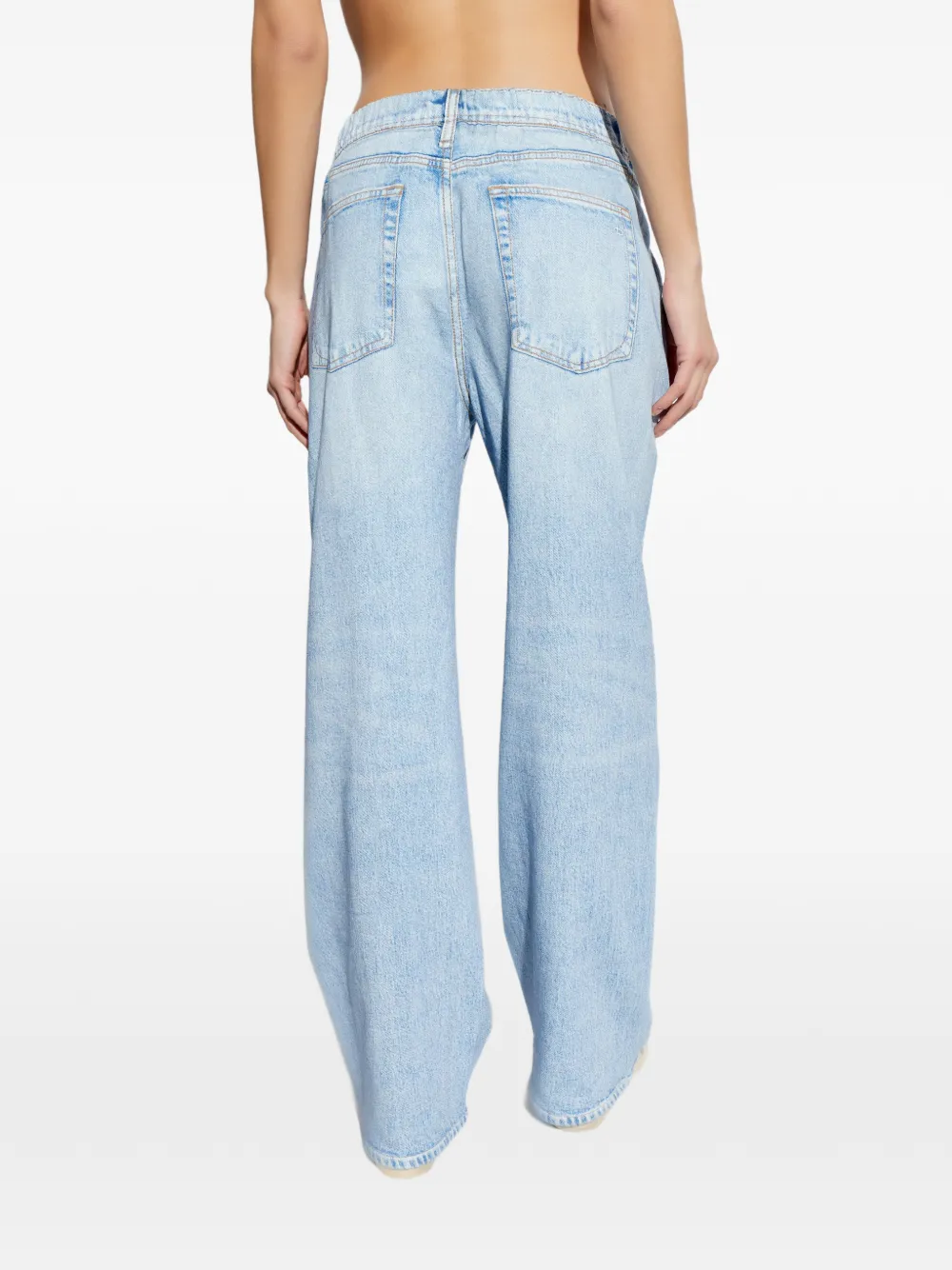 rag & bone Elastische broek Blauw