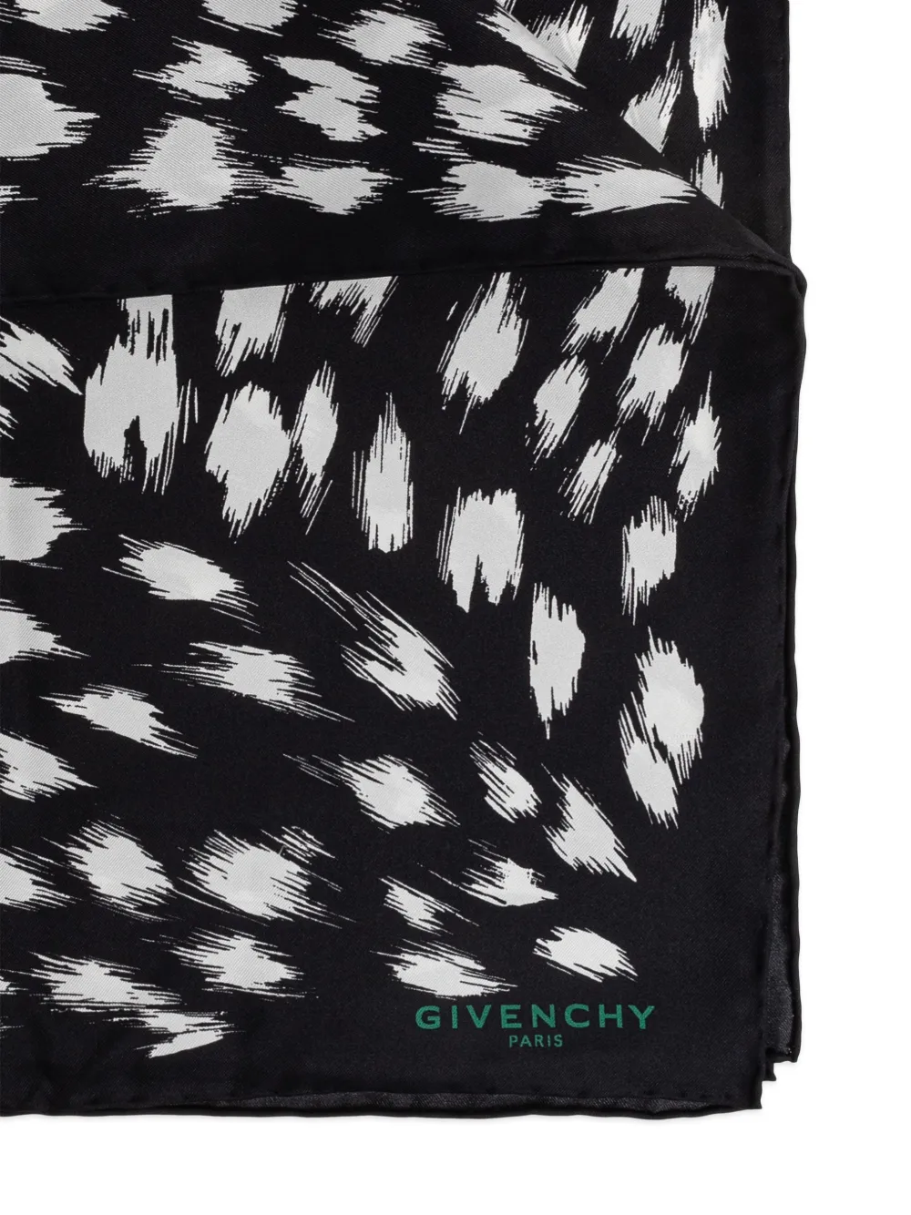  Givenchy Bufanda Estampada - Negro 