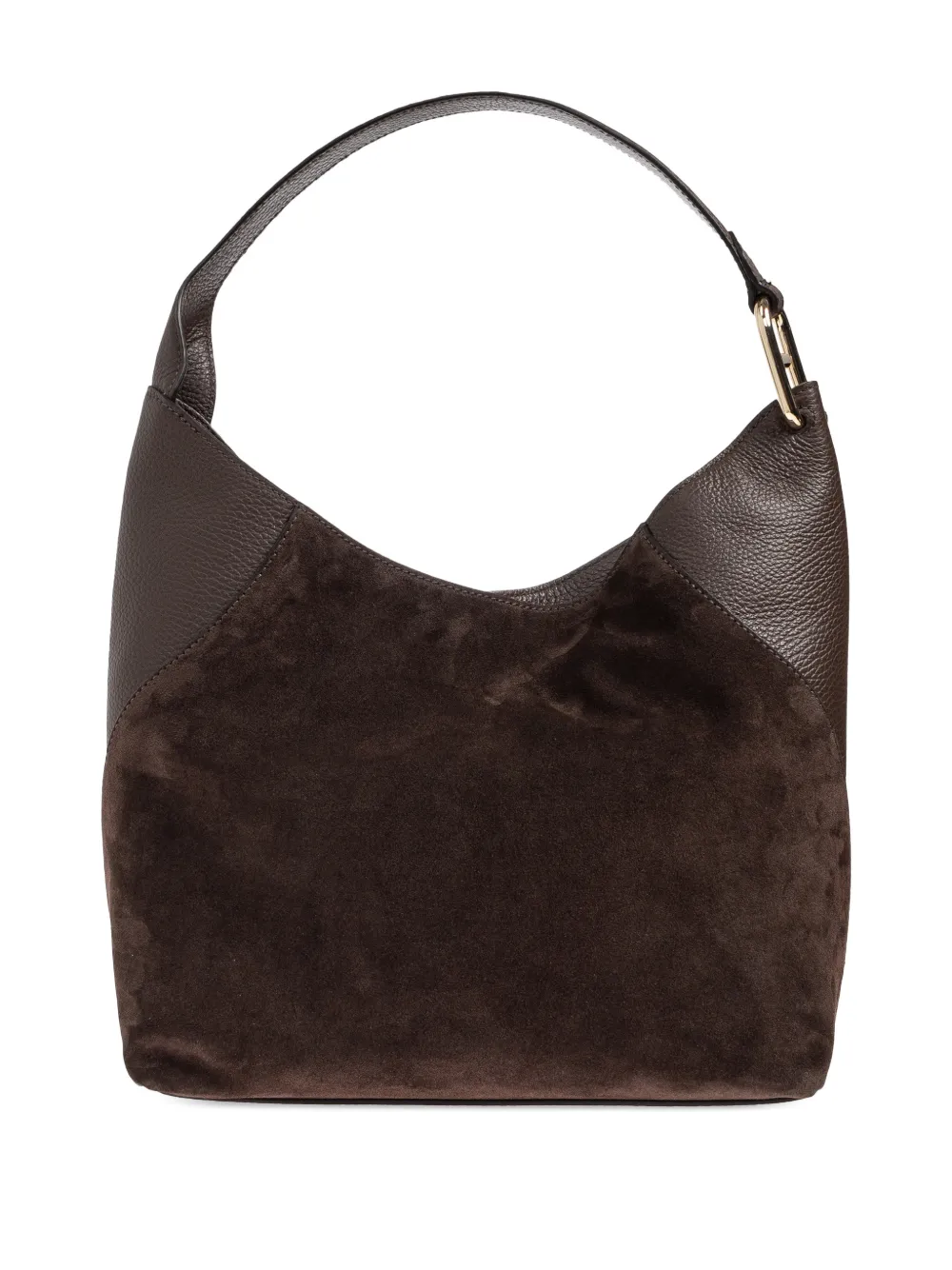 Furla Medium Lara shopper met vlakken Bruin