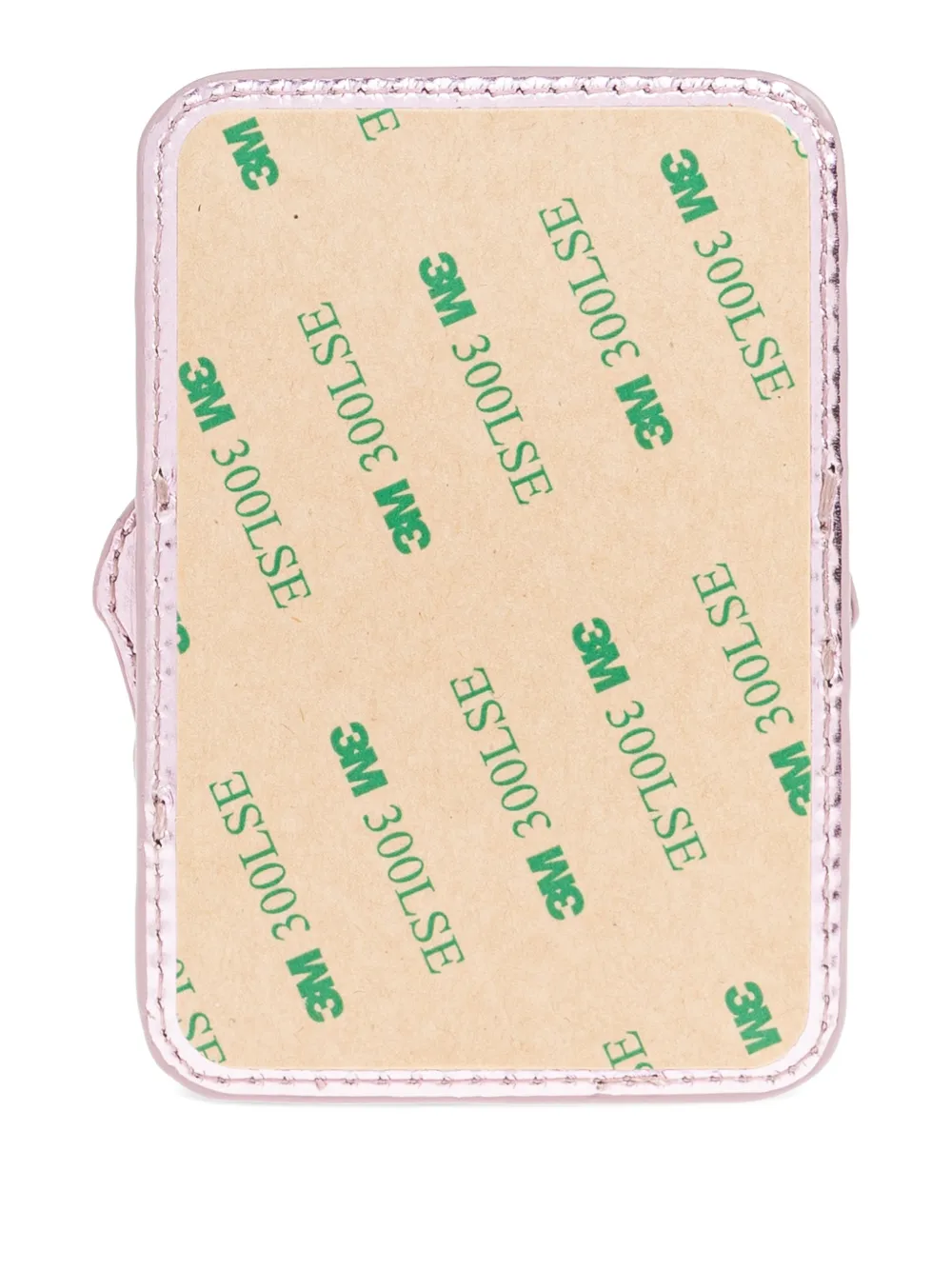 Kurt Geiger London floral appliqué sticker - Roze