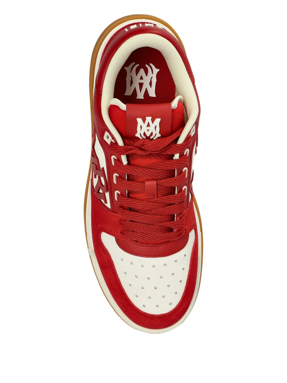 AMIRI lace-up logo sneakers Rood