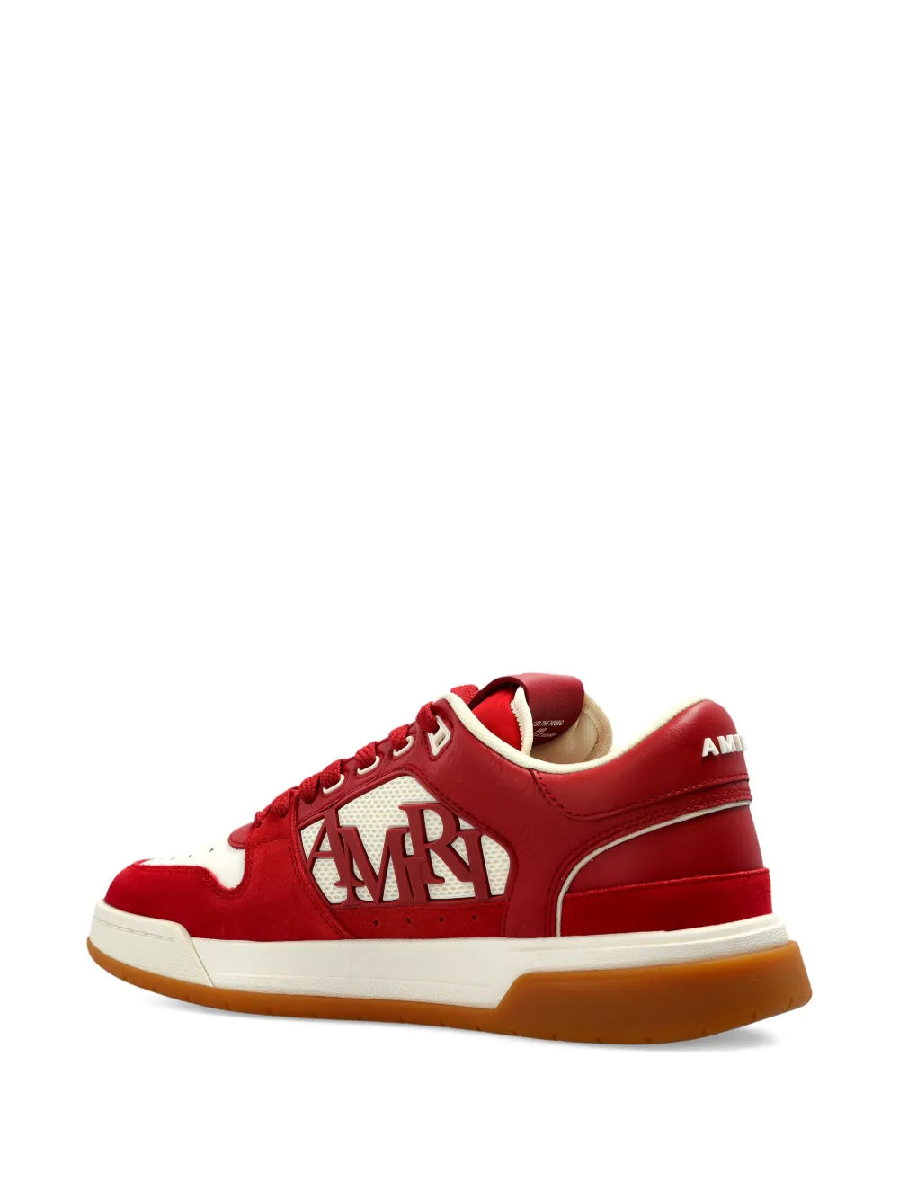  Amiri Lace-up Logo Sneakers - Red 