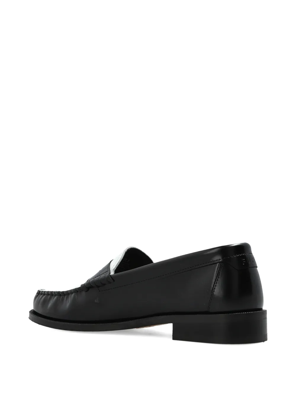 Furla Loafers met colourblocking Zwart