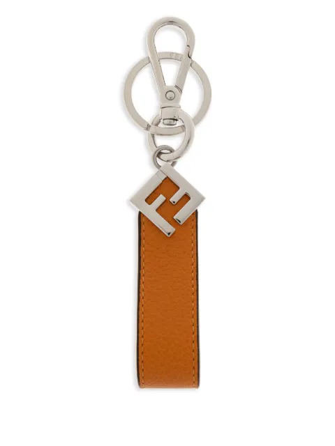 FENDI logo plaque keyring