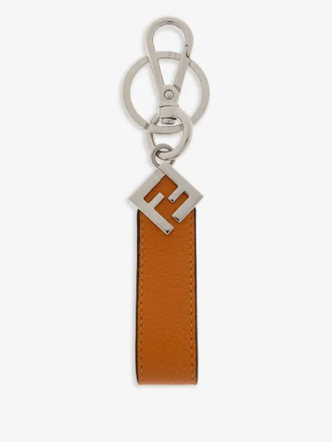 FENDI logo plaque keyring