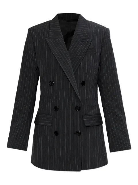 ISABEL MARANT Jevima pinstripe double-breasted blazer