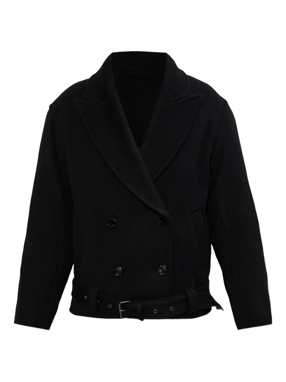 ISABEL MARANT belted double-breasted jacket - Nero