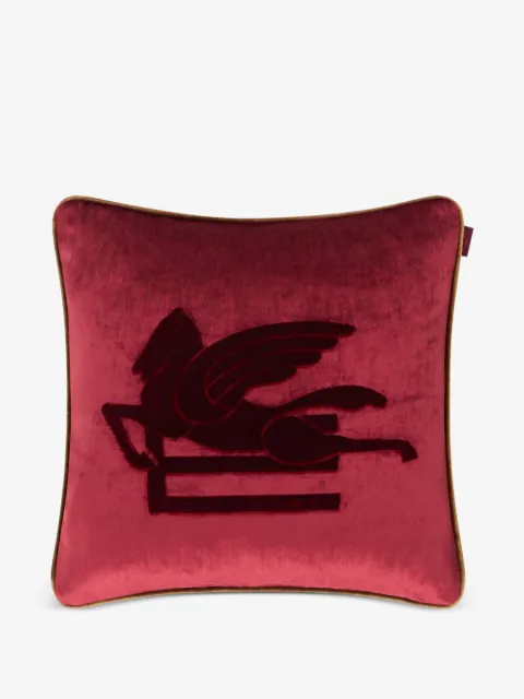ETRO HOME pegasus appliqué cushion