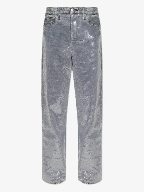 rag & bone logo-patch denim jeans