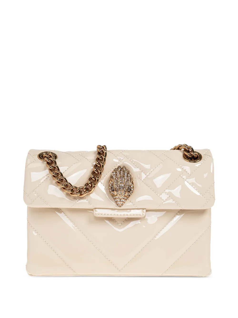 Kurt Geiger London Mini Kensington leather tote bag - Toni neutri