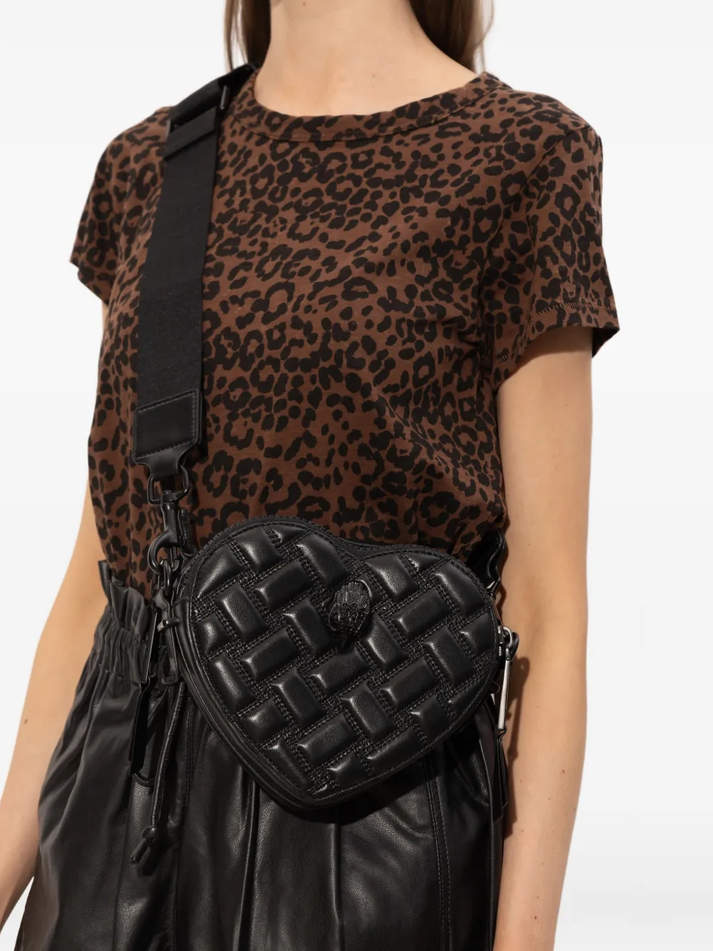 Kurt Geiger London Kensington Heart schoudertas - Zwart