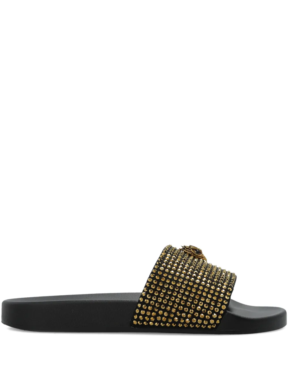 Kurt Geiger London Meena Eagle embellished sandals - Oro