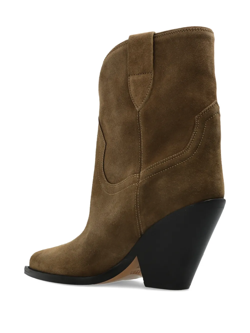 ISABEL MARANT Leyane pointed western pumps Groen