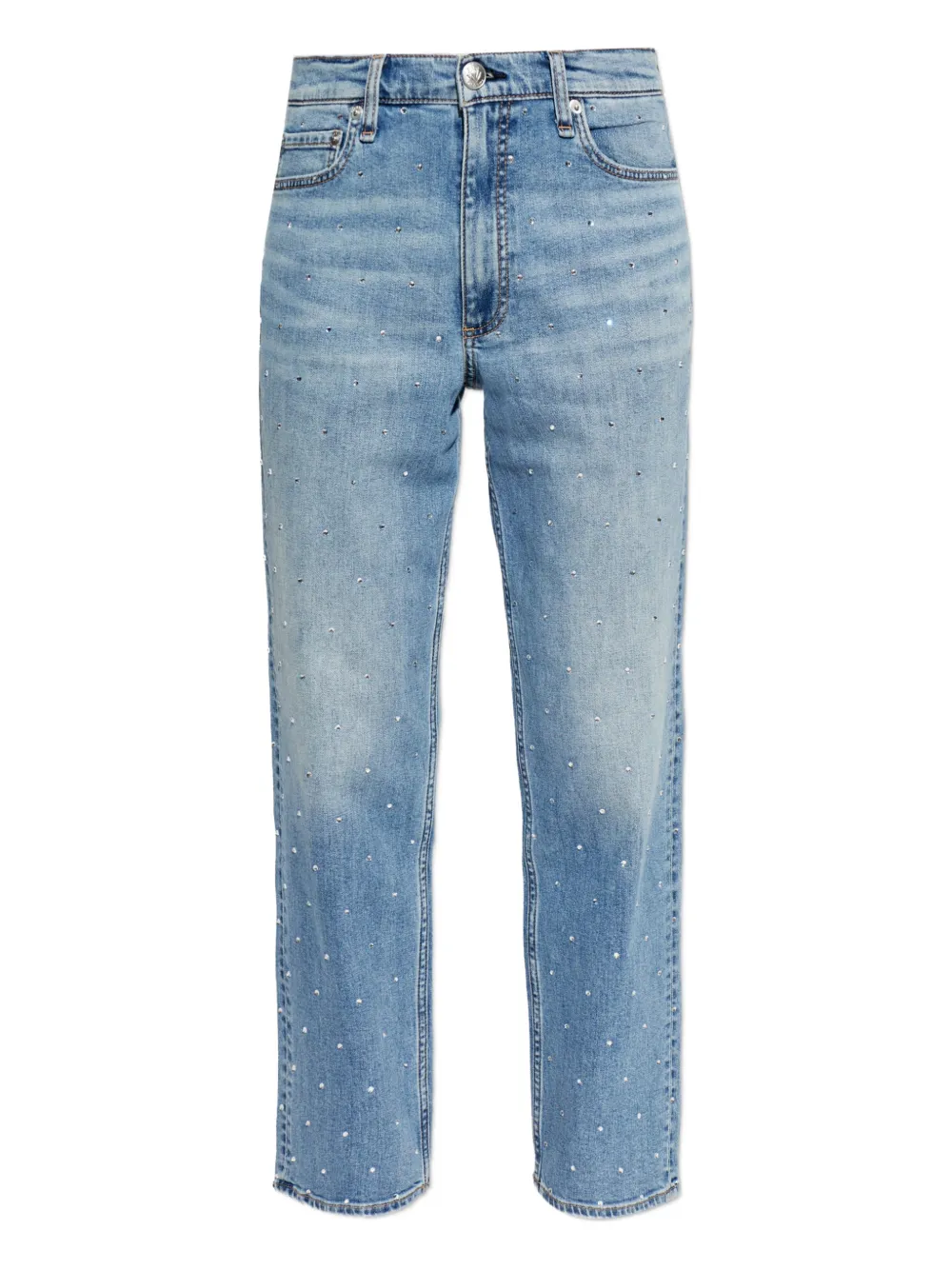 rag & bone button-up denim jeans - Blu