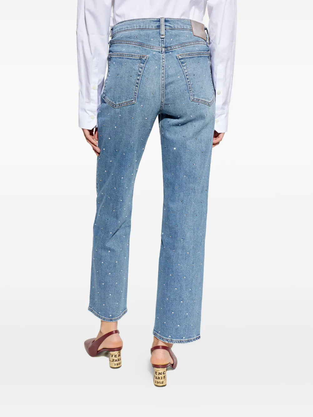 Button-Up Denim Jeans