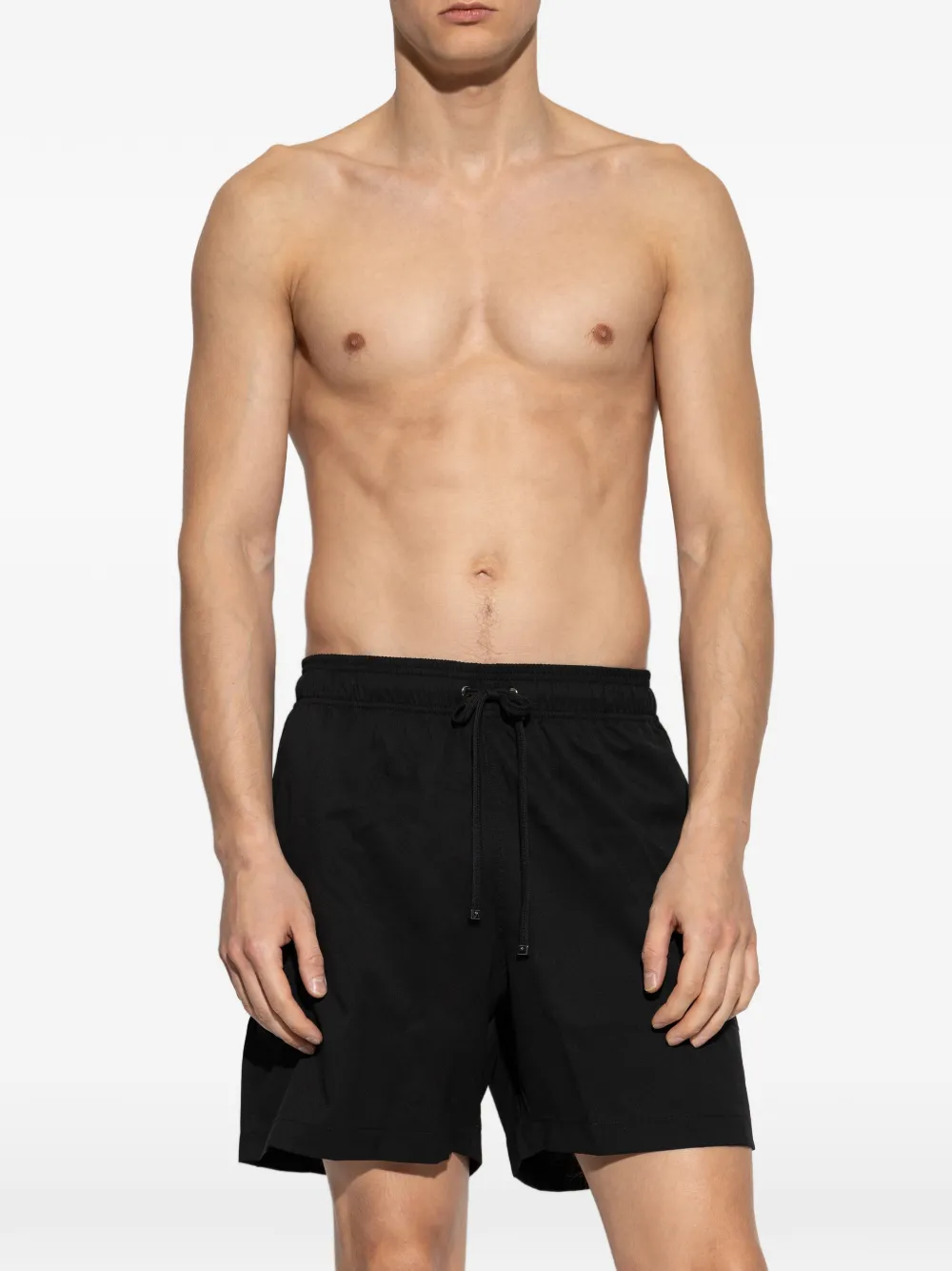 AMIRI MA Core zwembroek met logo Zwart