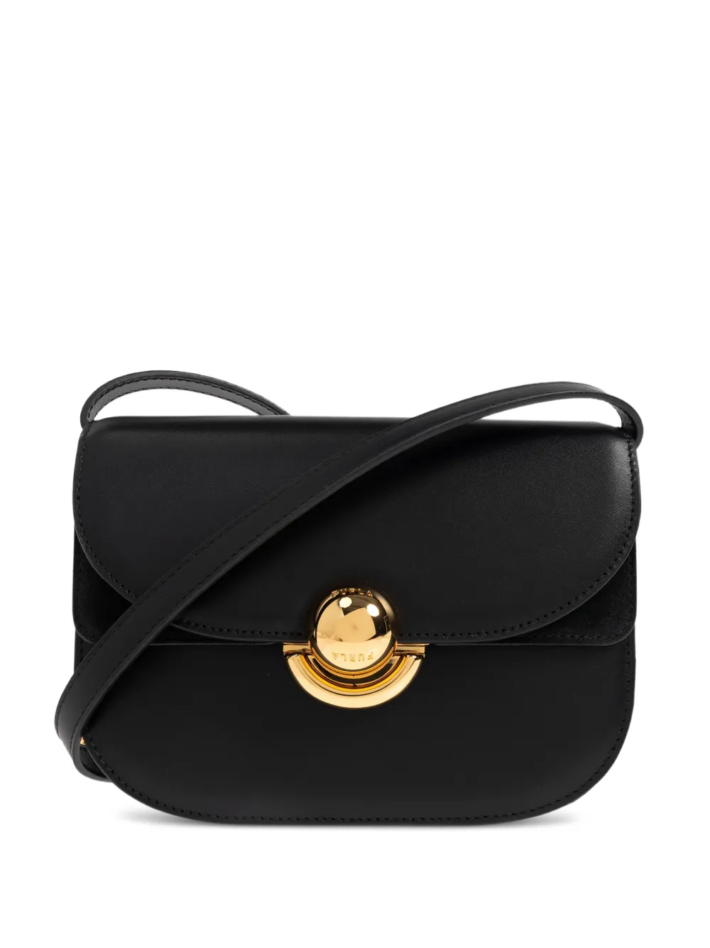 Furla mini Sfera leather crossbody bag - Nero