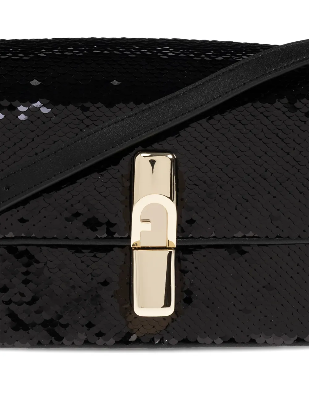 Small Iride Sequin Embellished Turn-Lock Shoulder Bag