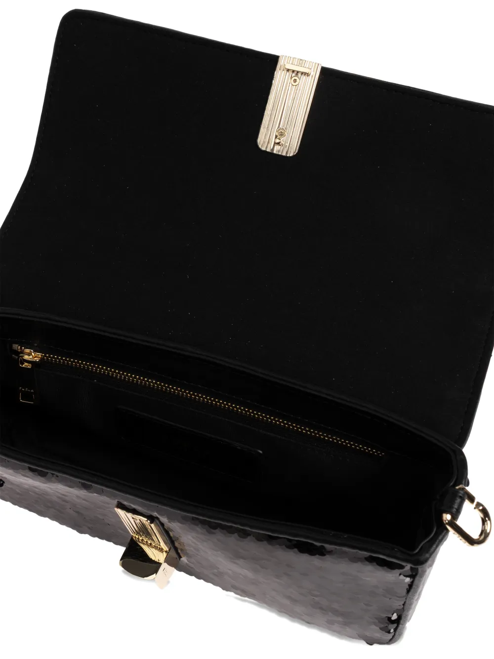 Small Iride Sequin Embellished Turn-Lock Shoulder Bag