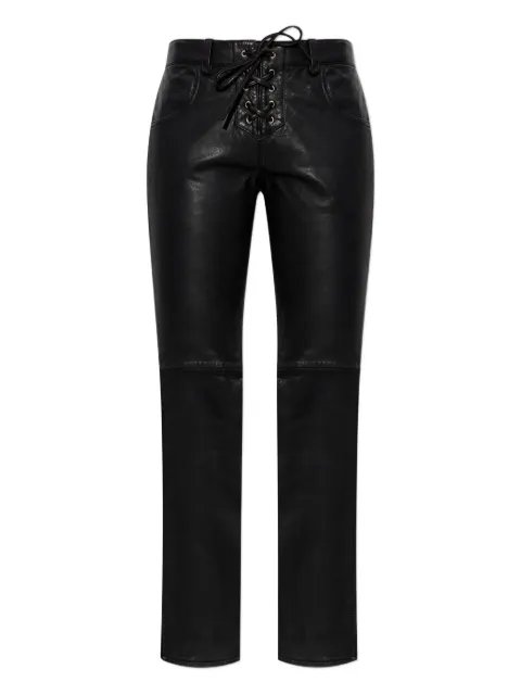 ISABEL MARANT Vanel lace-up trousers