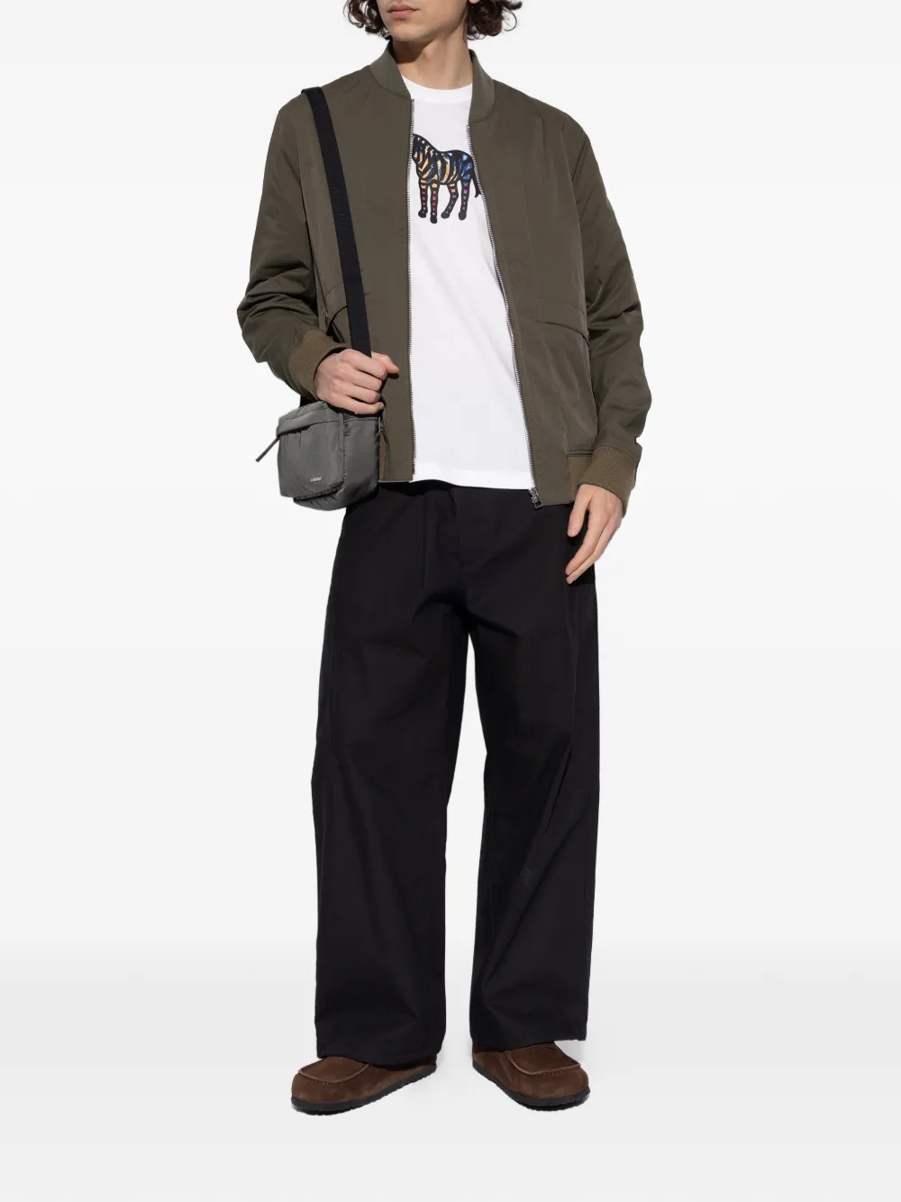 Birkenstock Naples Wrapped suède muiltjes Bruin