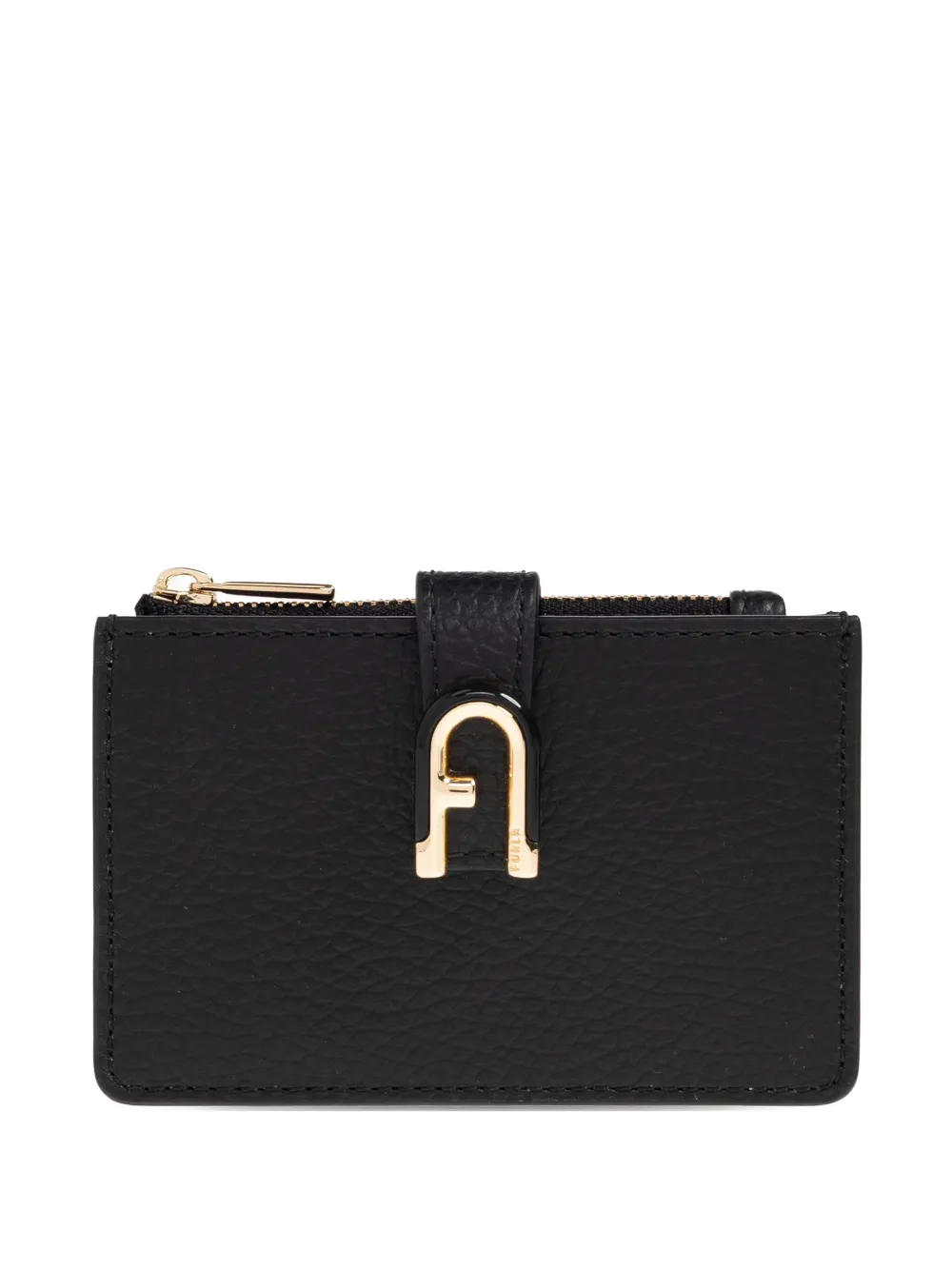 Furla Idea logo-plaque wallet - Nero