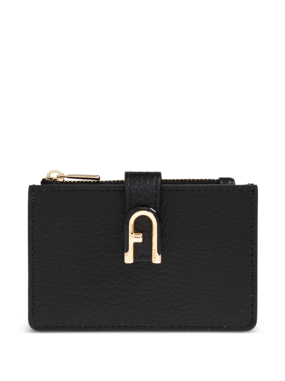 Furla Idea logo-plaque wallet - Nero