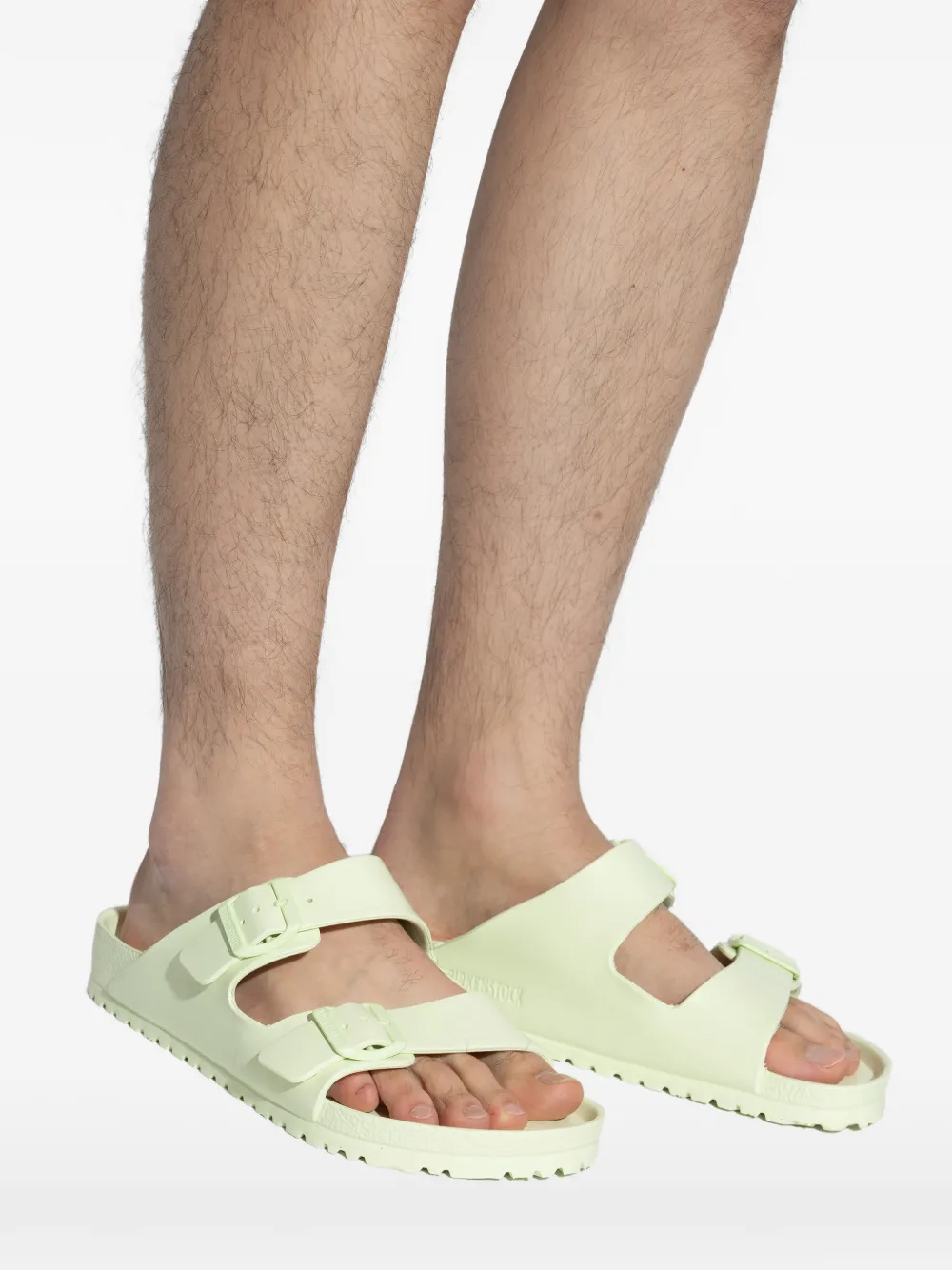 Birkenstock Arizona sandalen met gesp Groen