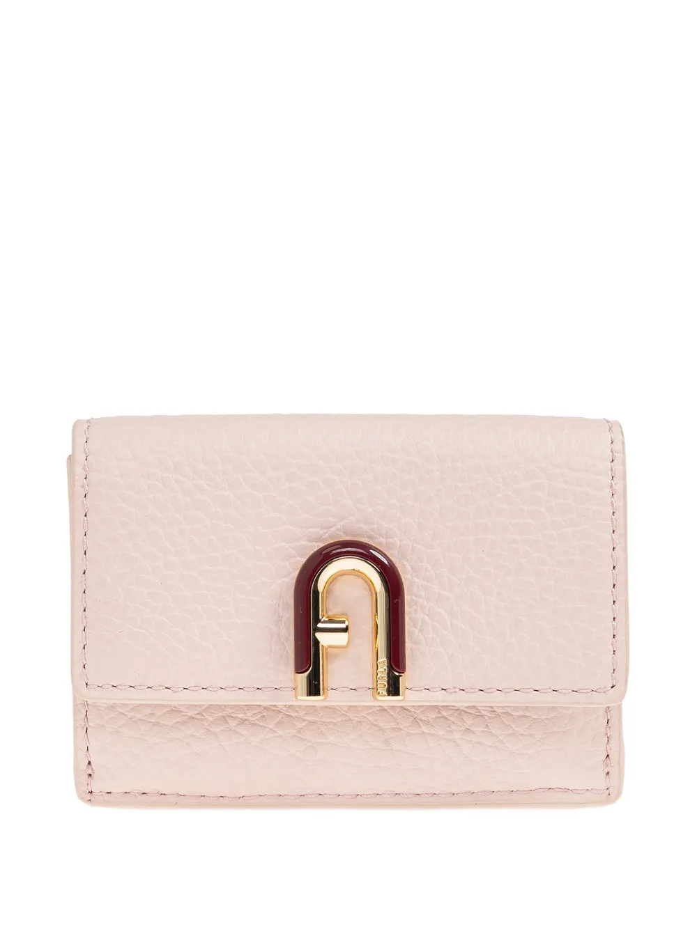Furla flap logo wallet - Rosa
