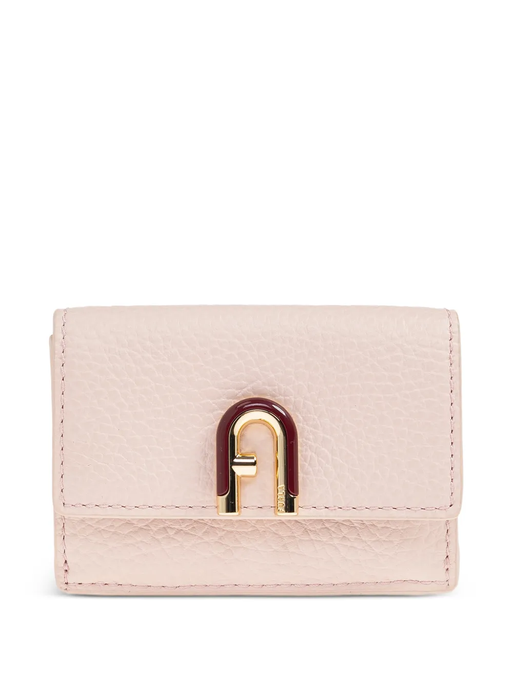 Furla flap logo wallet - Rosa